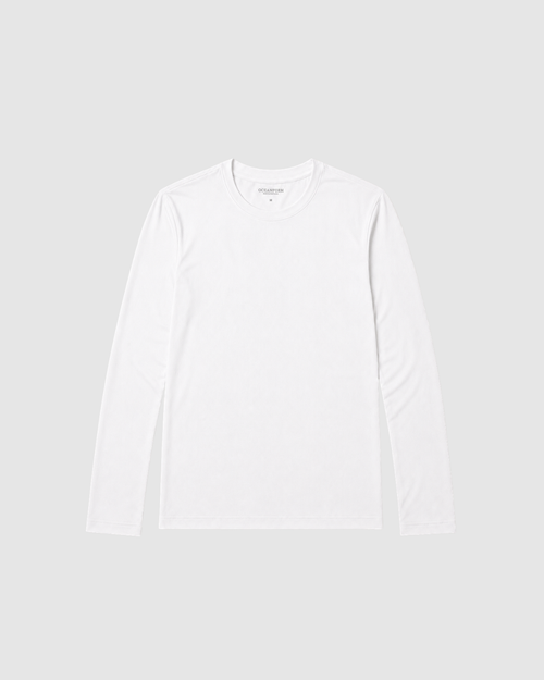 Oceanform Uniform - Men's Performance LS White