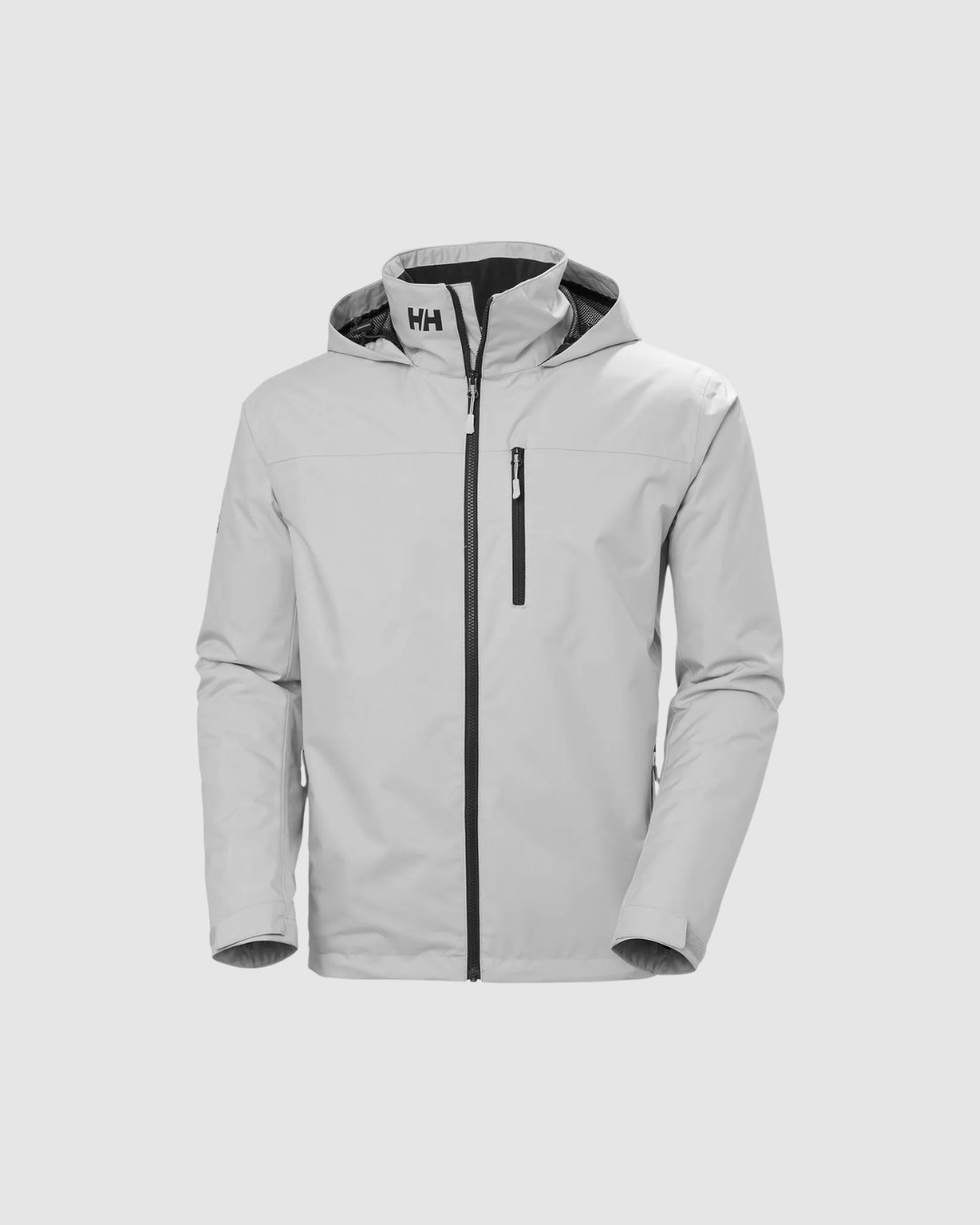 Oceanform Uniform - Mens Crew Hooded Midlayer Sailing Jacket 2.0 Grey