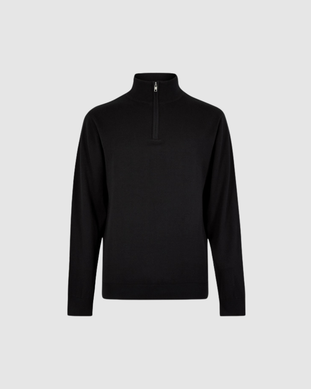 Oceanform Uniform - Men's Quater Zip Jumper Black