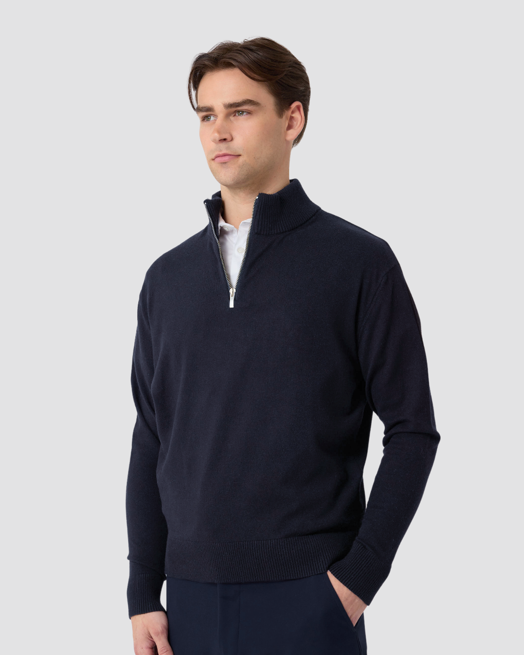 Oceanform Uniform - Men's Quater Zip Jumper Navy