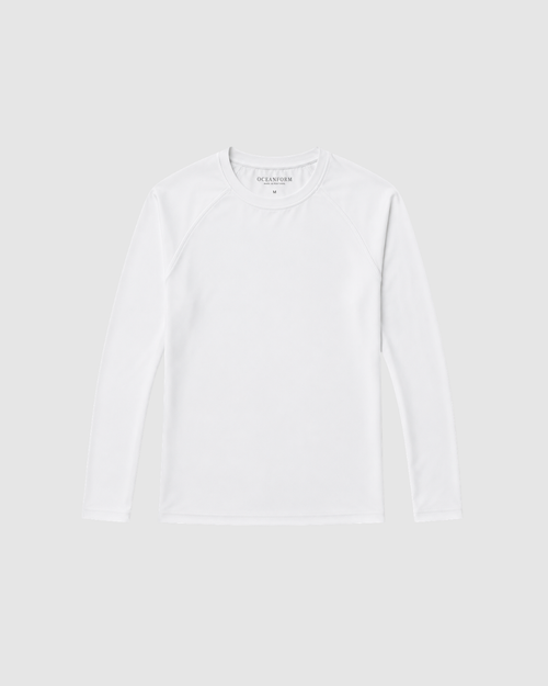 Oceanform Uniform - Unisex Rash Vest LS White