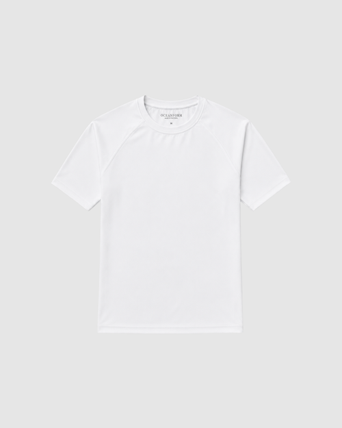 Oceanform Uniform - Unisex Rash Vest SS White