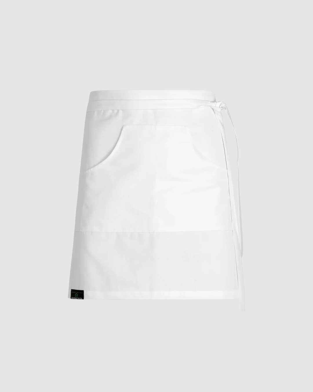Oceanform Uniform - Short Apron With Pocket White