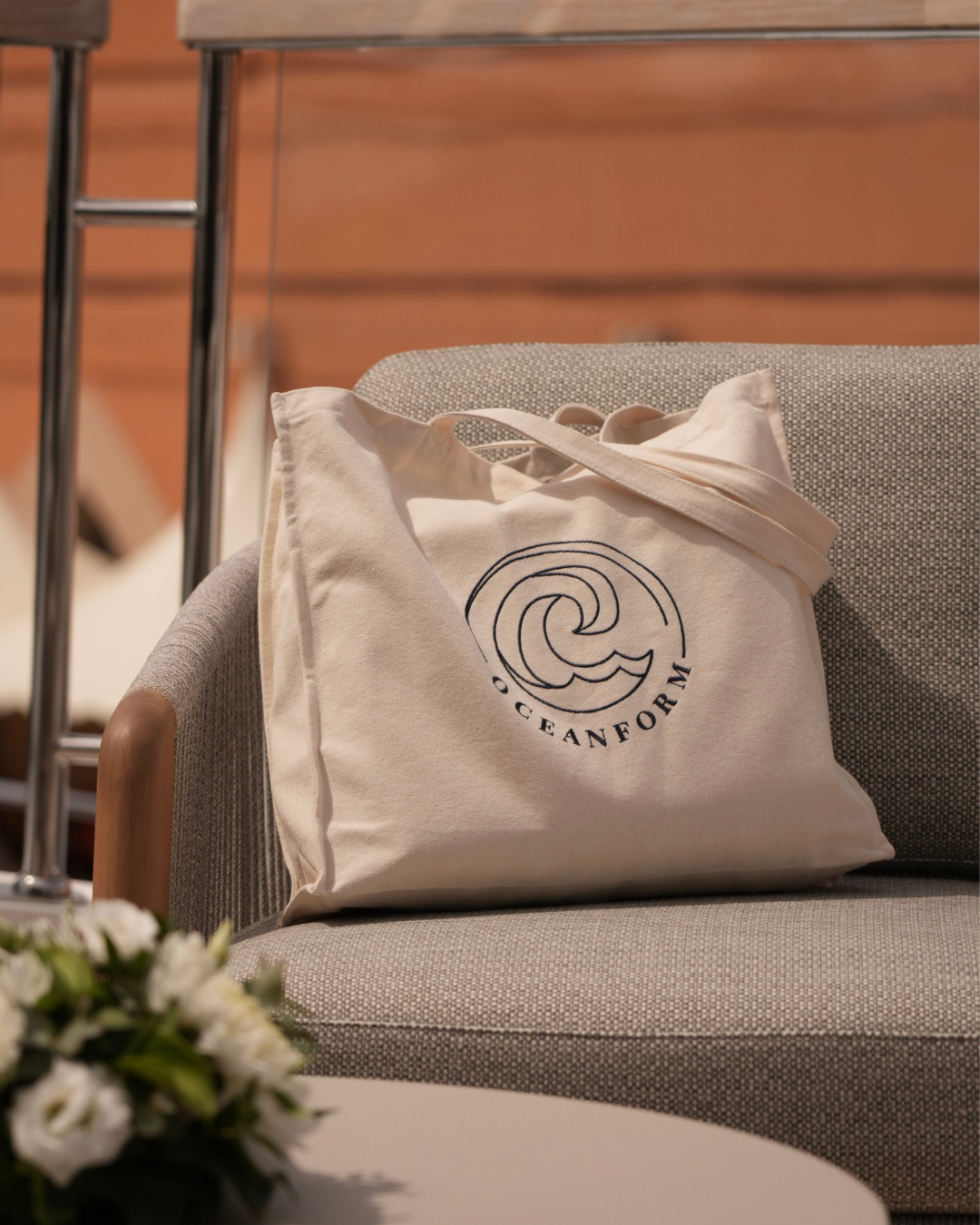 Oceanform Uniform - Tote Bag Canvas with custom embroidery