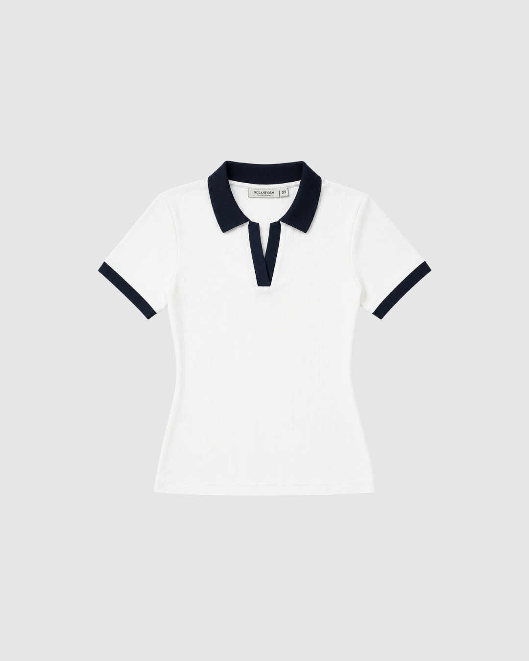 Oceanform Uniform - Women's Everyday Polo White/Navy