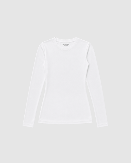 Oceanform Uniform - Women's Performance LS White