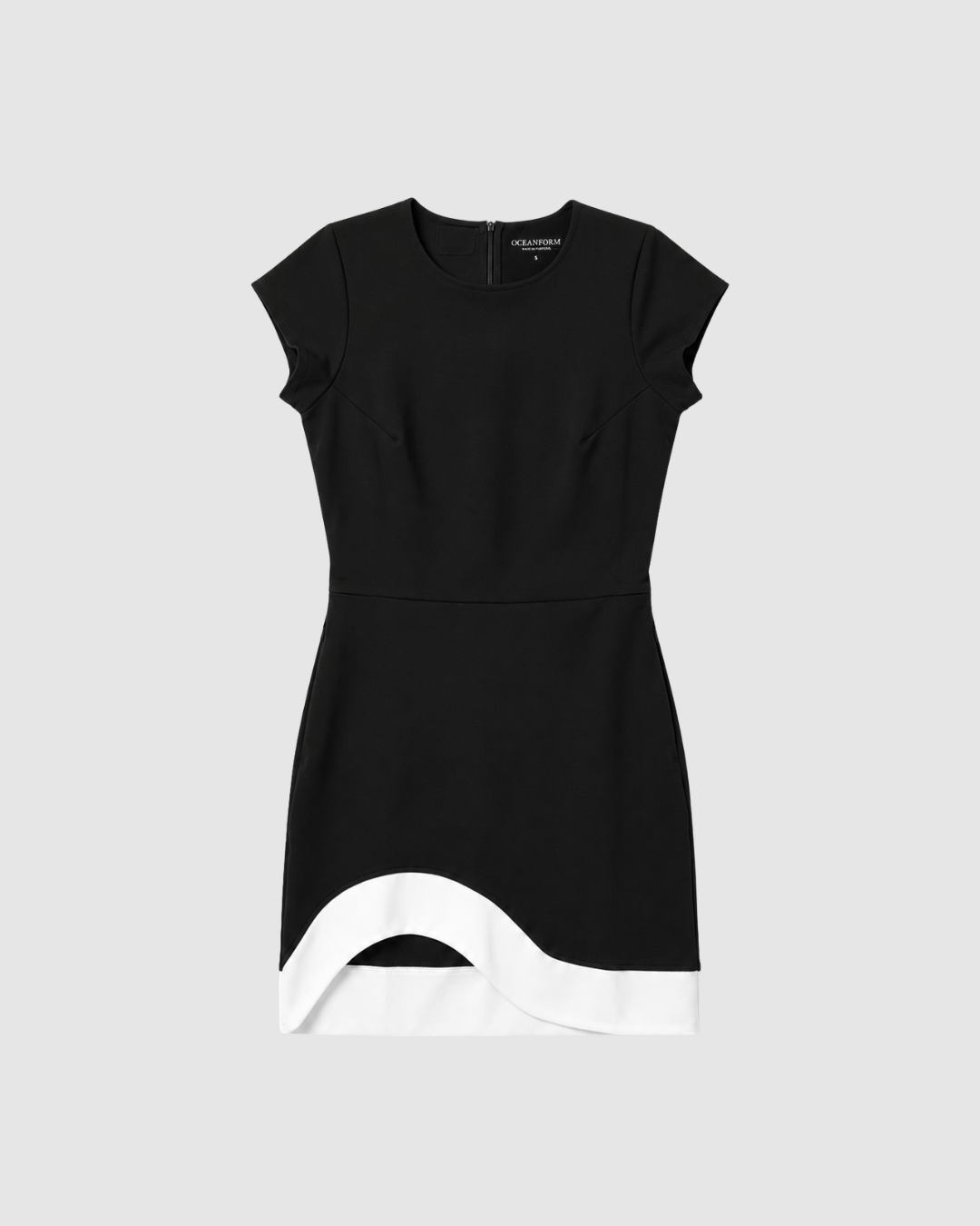 Oceanform Uniform - Womens Wave Dress Black/White