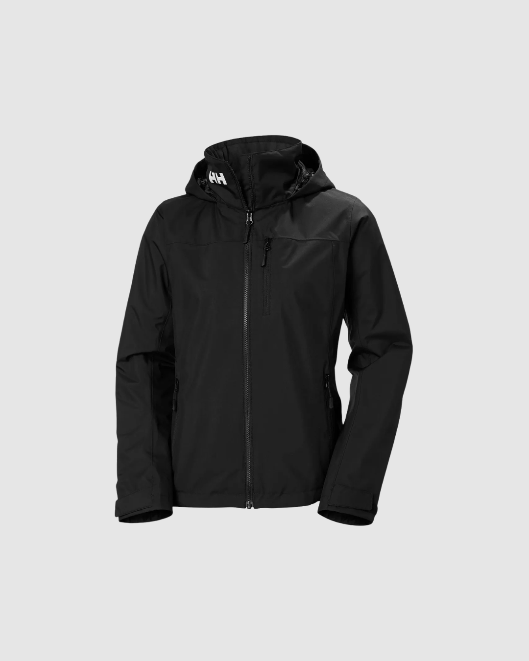Oceanform Uniform - Womens Crew Hooded Midlayer Sailing Jacket 2.0 Black