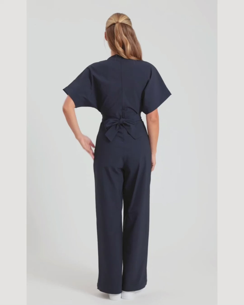 Oceanform Uniform - Women's Flow Jumpsuit Navy