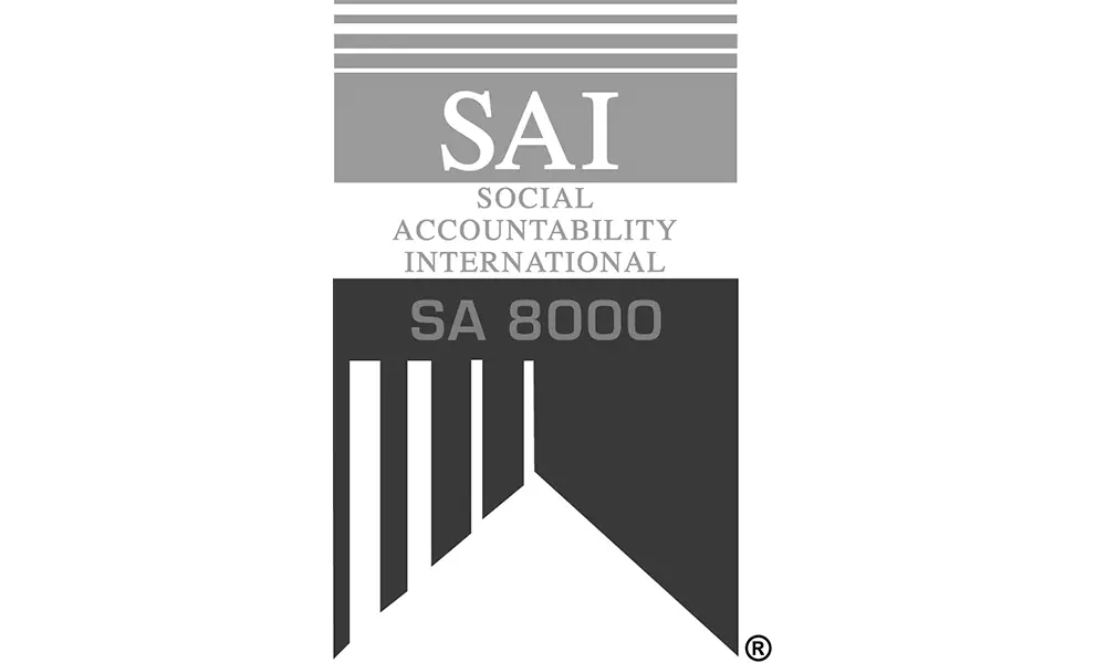 sustainability SA 8000 tag